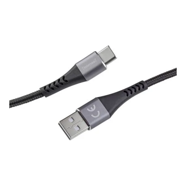 Intenso USB-Kabel USB-A Stecker, USB-C® Stecker 1.5m Schwarz 7901100