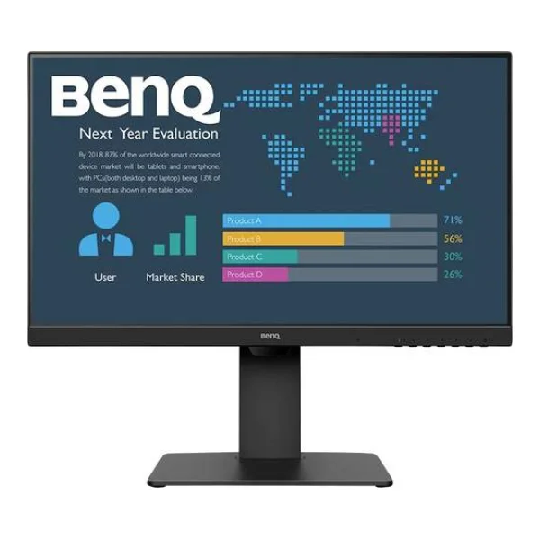 BenQ BL2491P LED-Monitor EEK D (A - G) 60.5cm (23.8 Zoll) 1920 x 1080 Pixel 16:9 1 ms HDMI®, DisplayPort IPS LED