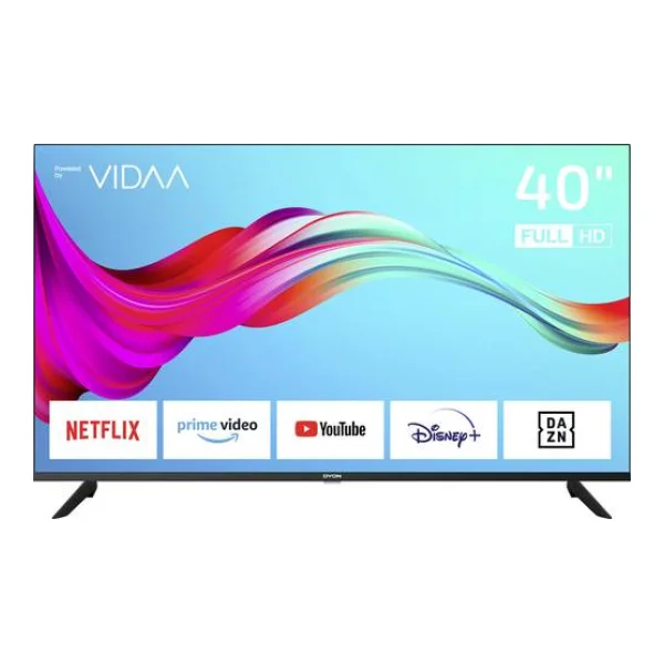 Dyon SMART 40 VX-2 LED-TV 100cm 40 Zoll EEK E (A - G) DVB-S2, DVB-T2, DVB-C, CI+, Full HD Schwarz