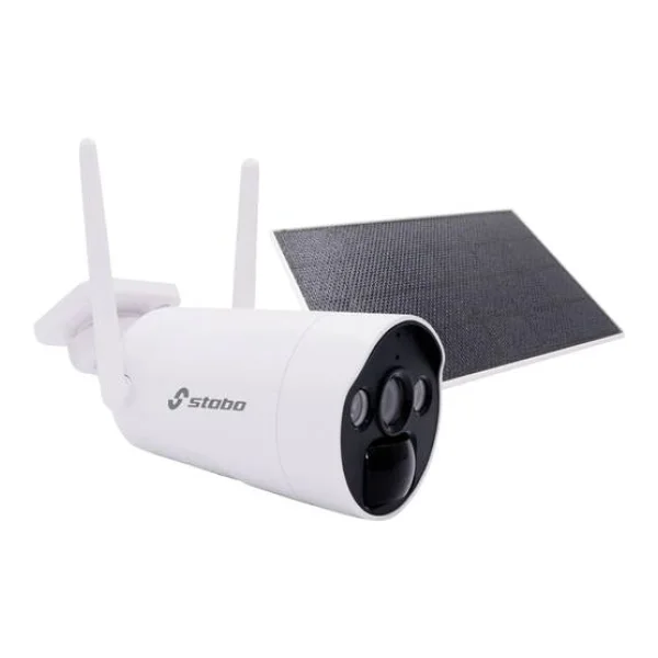 Stabo solar outdoorcam 51138 Funk-Zusatzkamera 2560 x 1440 Pixel 2.4GHz