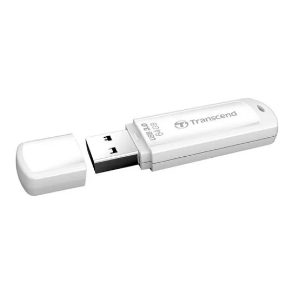 Transcend JetFlash® 730 USB-Stick 64GB Weiß TS64GJF730 USB-A (USB 3.2 Gen 1)