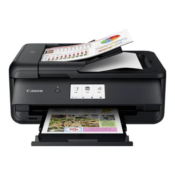 Canon PIXMA TS9550a Multifunktionsdrucker Tintenstrahl Farbe A3 Drucker, Scanner, Kopierer Duplex, LAN, USB, WLAN