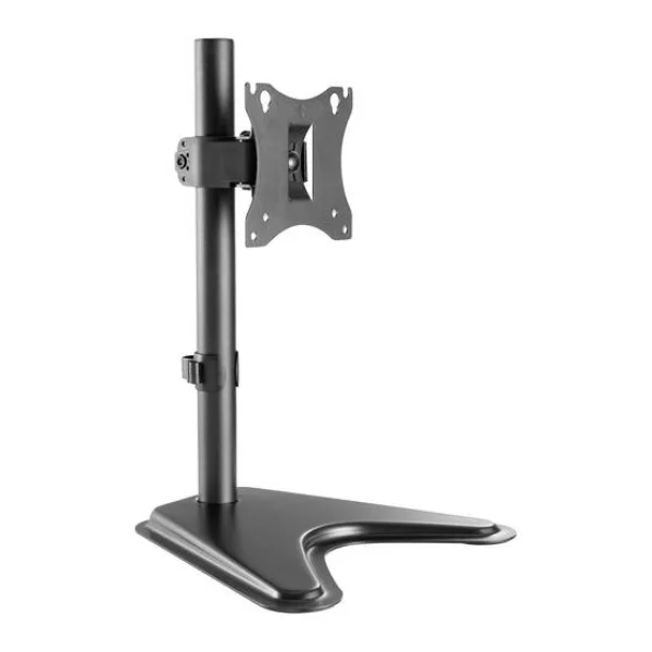 Manhattan 462037 Monitor-Tischhalterung 1 Display(s) 43,2cm (17 ) - 68,6cm (27 ) Schwarz Rotierbar, Neigbar, Schwenkbar
