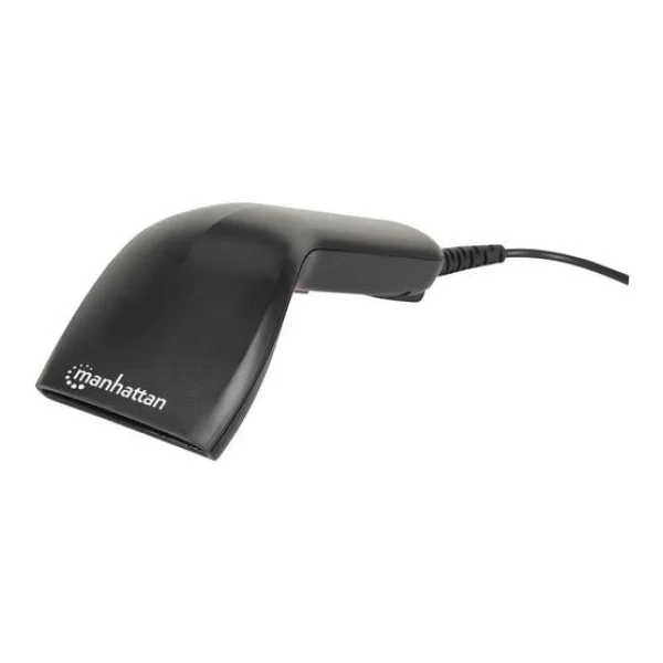 Manhattan 178488 USB-Kit Barcode-Scanner Kabelgebunden 1D CCD Schwarz Hand-Scanner USB