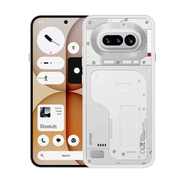 Nothing 4a 128GB Weiß EEK B (A - G) 17.2cm (6.78 Zoll) Smartphone