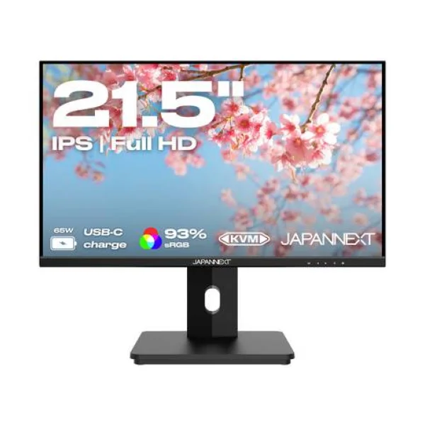 JAPANNEXT LCD-Monitor EEK E (A - G) 54.6cm (21.5 Zoll) 1920 x 1080 Pixel 16:9 14 ms IPS LCD