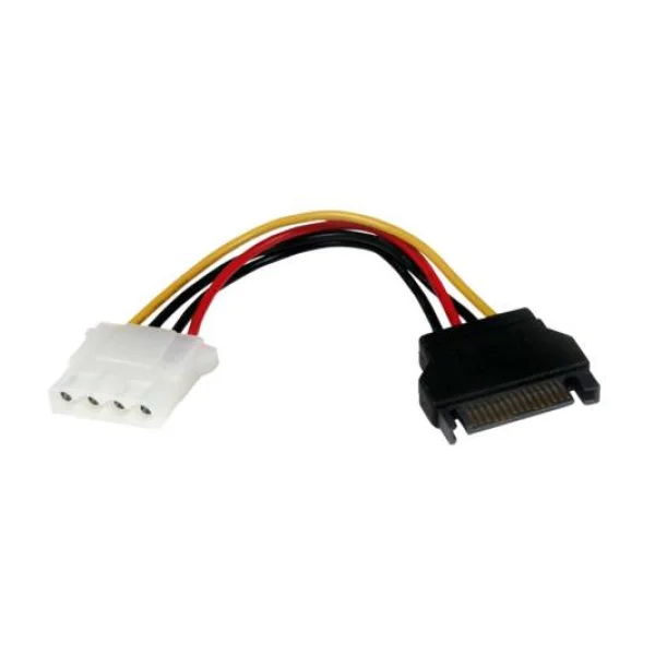 StarTech.com 15cm SATA auf LP4 Stromadapter - Bu/St - Netzteil - SATA-Stromsteck