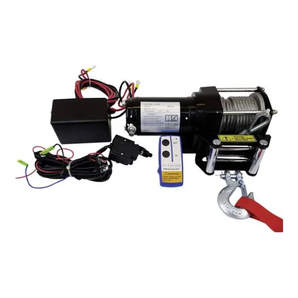 Berger & Schröter Seilwinde 31779 Zugkraft (rollend)=2.722kg Funk-Fernbedienung, inkl. Rollenfenster