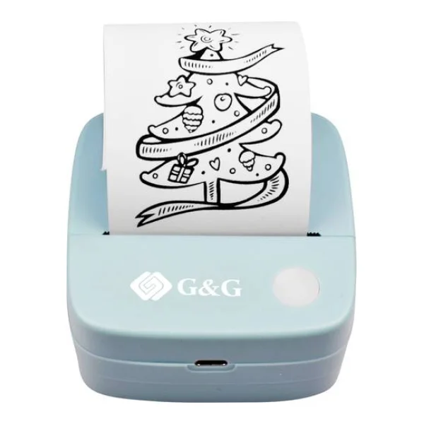 G&G GA-SD001BL Thermodirekt-Drucker 30 mm, 25 mm, 15mm
