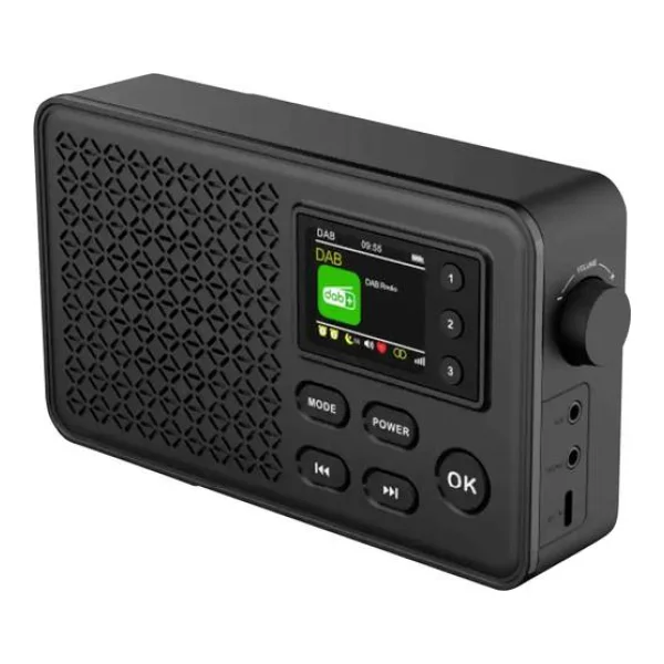 Denver DAB-57 Tischradio DAB+, DAB, UKW USB, AUX Weckfunktion Schwarz