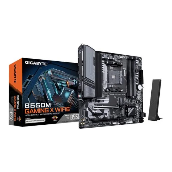 Gigabyte B550M GAMING X WIFI6 Mainboard Sockel (PC) AMD® AM4 Formfaktor (Details) Micro-ATX