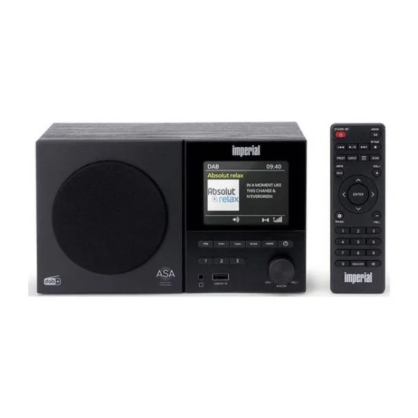 Imperial DABMAN-120BK Tischradio DAB+, FM DAB+, Bluetooth® Schwarz