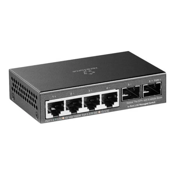 Renkforce RF-WMS-100G Netzwerk Switch 6 Port 10 GBit/s